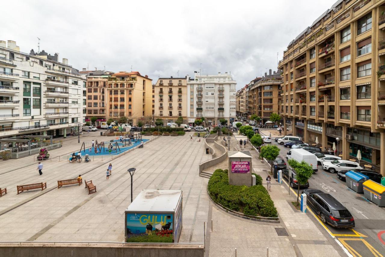Comfy & Luminous Terrace Apartment San Sebastián Exteriör bild